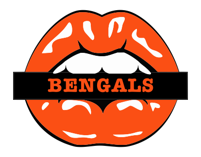 Cincinnati Bengals Lips Logo iron on paper